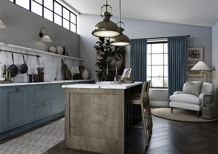 Tiverton, Verdigris - Made to Measure Curtains - Image 7